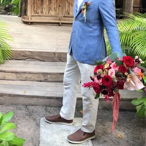 Suit Supply Linen/Cotton Pants Sz 32